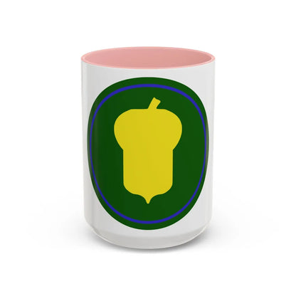US 87th Infantry Division (U.S. Army) Accent Coffee Mug 15oz Pink - Go Mug Yourself