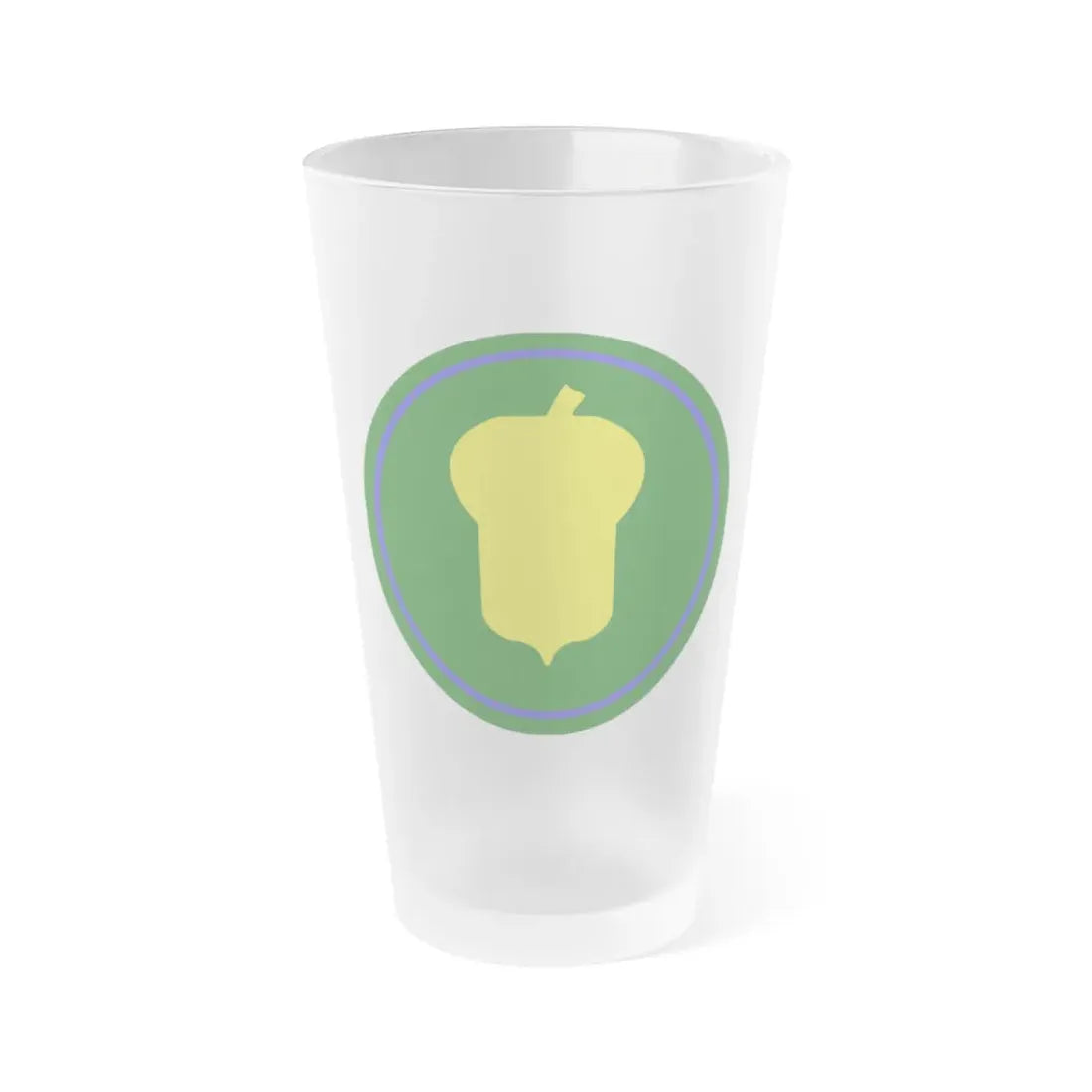 US 87th Infantry Division (U.S. Army) Frosted Pint Glass 16oz Default Title - Go Mug Yourself