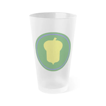 US 87th Infantry Division (U.S. Army) Frosted Pint Glass 16oz Default Title - Go Mug Yourself