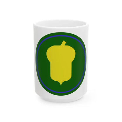 US 87th Infantry Division (U.S. Army) White Coffee Mug 15oz - Go Mug Yourself