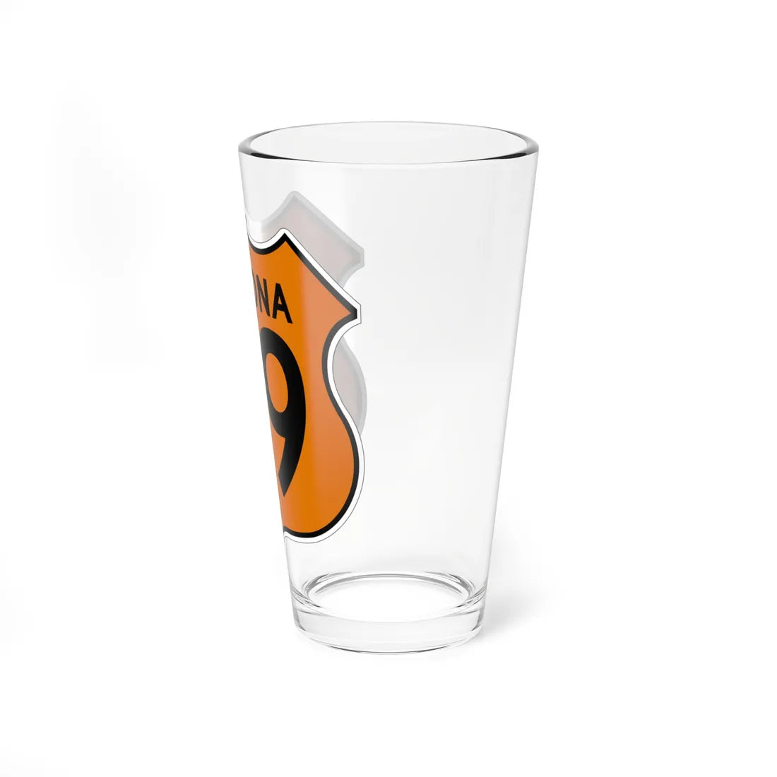 US 89 Arizona 1956 North (Arizona) (Road Sign) Pint Glass 16oz - Go Mug Yourself
