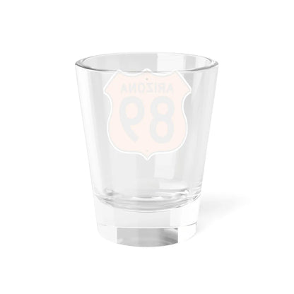 US 89 Arizona 1956 North (Arizona) (Road Sign) Shot Glass 1.5oz - Go Mug Yourself
