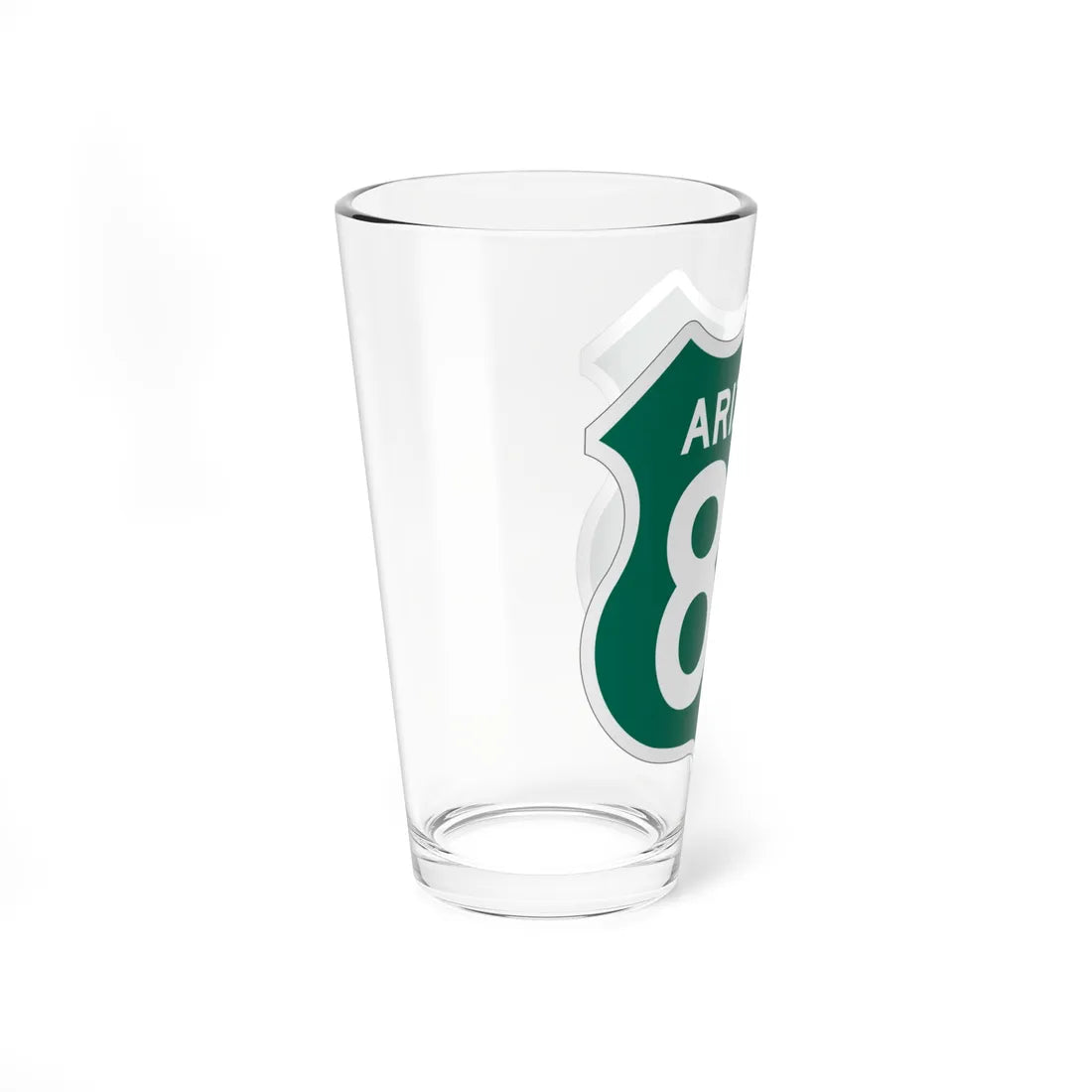 US 89 Arizona 1956 South (Arizona) (Road Sign) Pint Glass 16oz - Go Mug Yourself