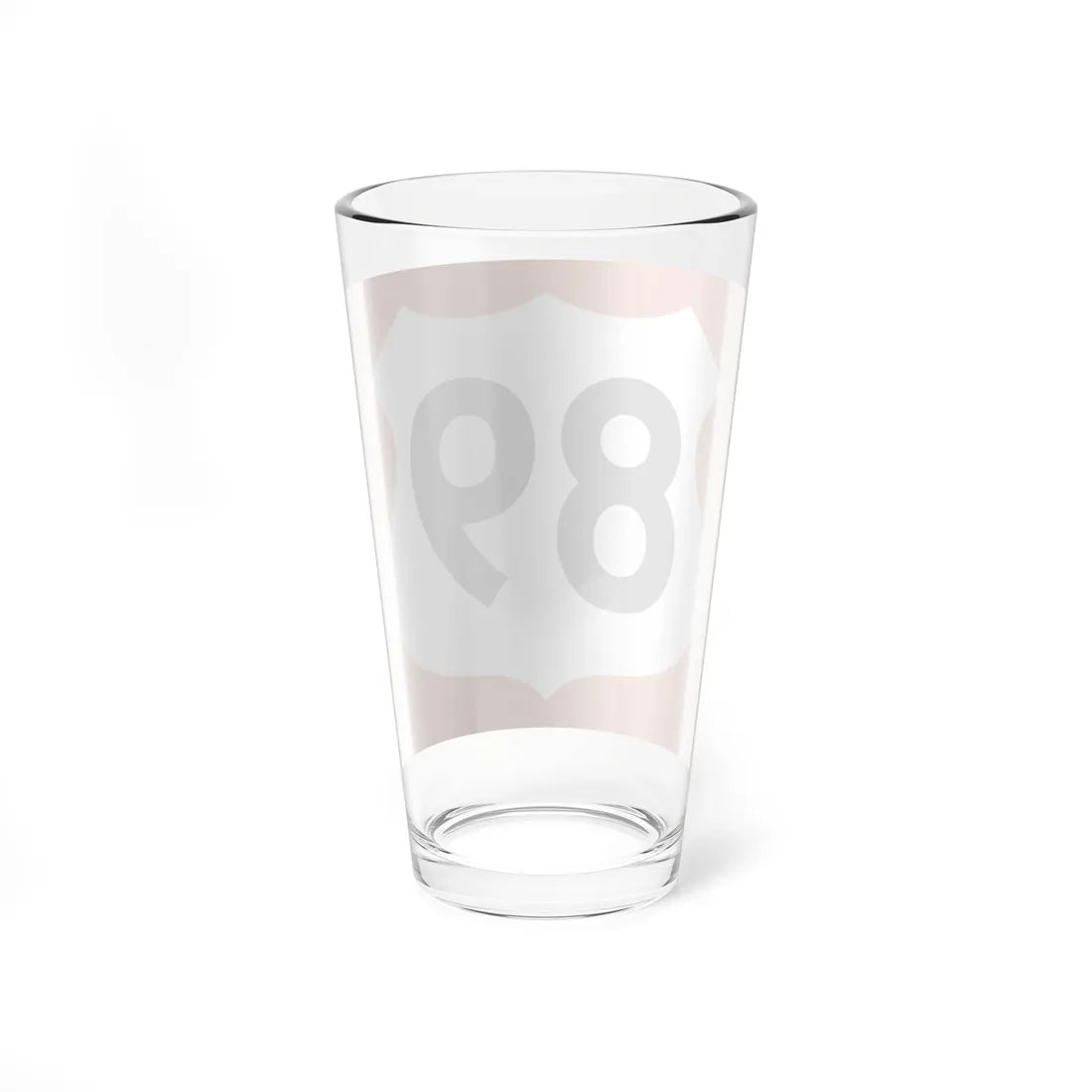 US 89 AZ 1960 north (Arizona) (Road Sign) Pint Glass 16oz - Go Mug Yourself