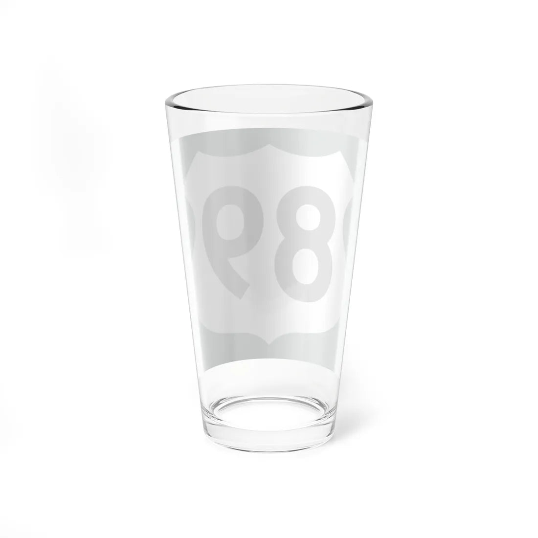 US 89 AZ 1960 south (Arizona) (Road Sign) Pint Glass 16oz - Go Mug Yourself