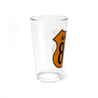 US 89A Arizona 1956 North (Arizona) (Road Sign) Pint Glass 16oz - Go Mug Yourself