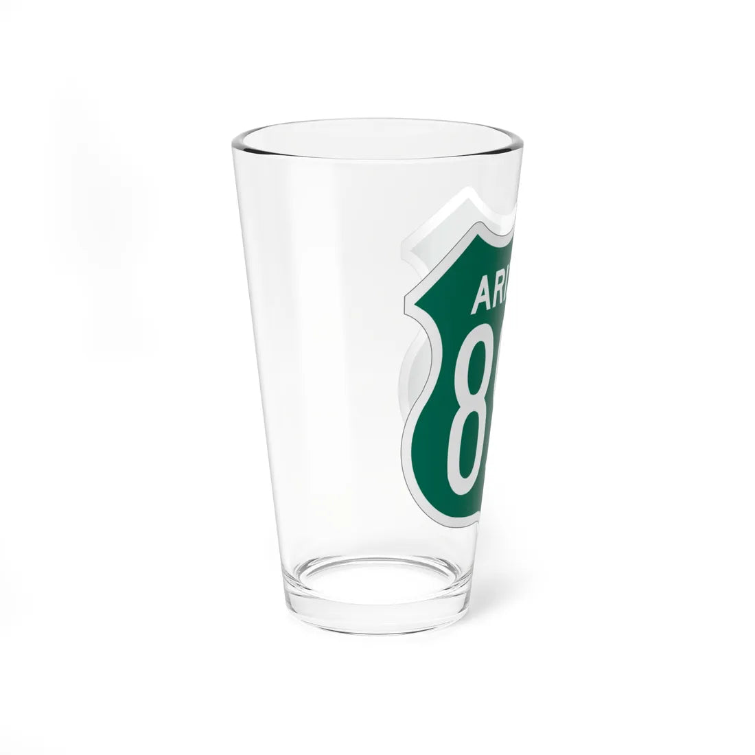 US 89A Arizona 1956 South (Arizona) (Road Sign) Pint Glass 16oz - Go Mug Yourself