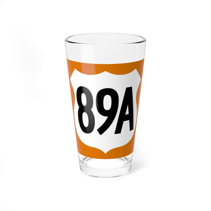 US 89A AZ 1960 north (Arizona) (Road Sign) Pint Glass 16oz 16oz - Go Mug Yourself