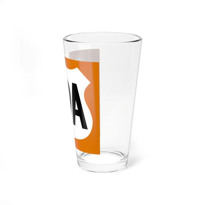 US 89A AZ 1960 north (Arizona) (Road Sign) Pint Glass 16oz - Go Mug Yourself