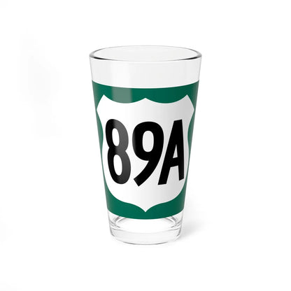 US 89A AZ 1960 south (Arizona) (Road Sign) Pint Glass 16oz 16oz - Go Mug Yourself