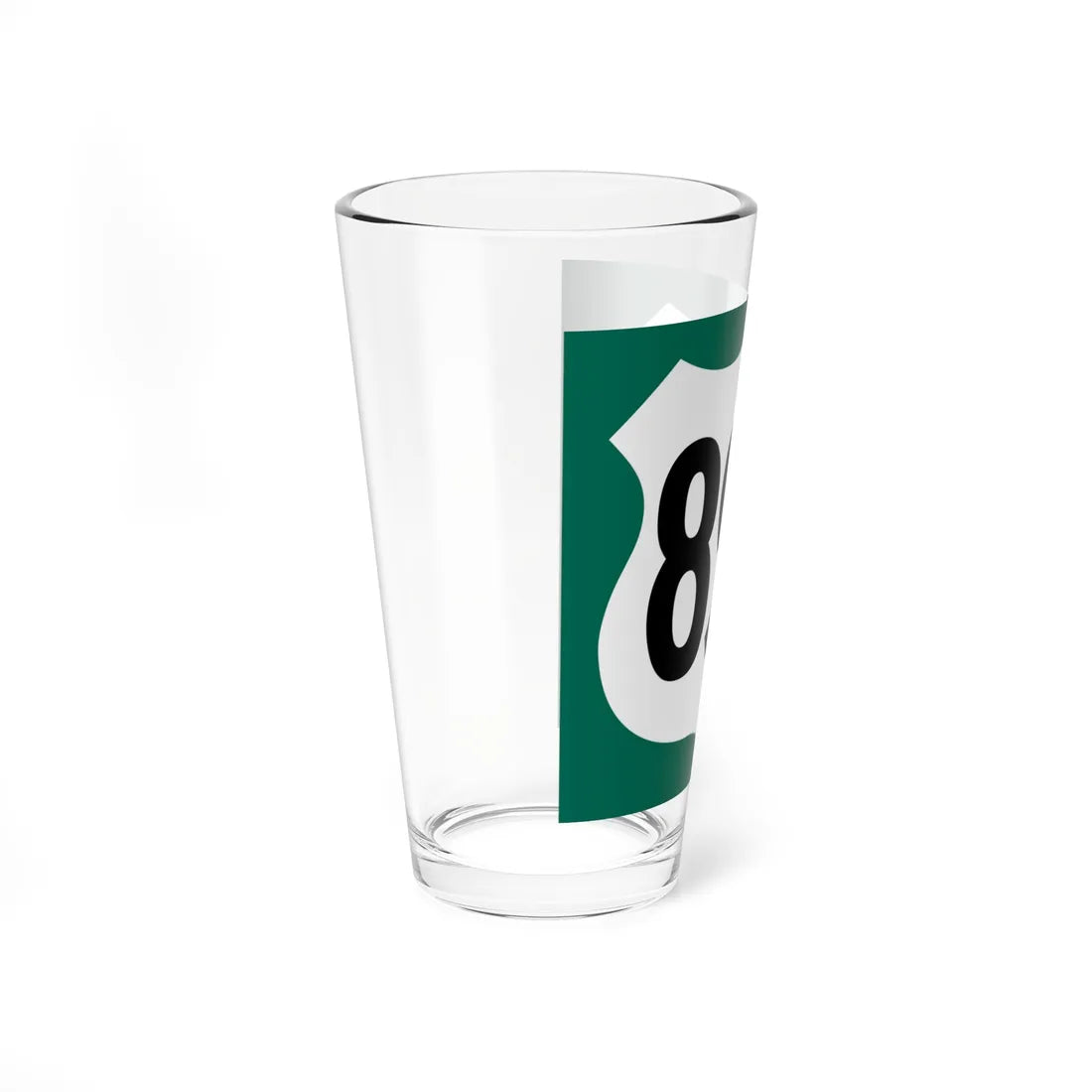 US 89A AZ 1960 south (Arizona) (Road Sign) Pint Glass 16oz - Go Mug Yourself