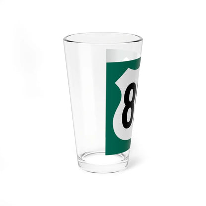 US 89A AZ 1960 south (Arizona) (Road Sign) Pint Glass 16oz - Go Mug Yourself
