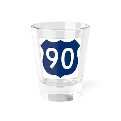 US 90 FL (Florida) (Road Sign) Shot Glass 1.5oz 1.5oz - Go Mug Yourself