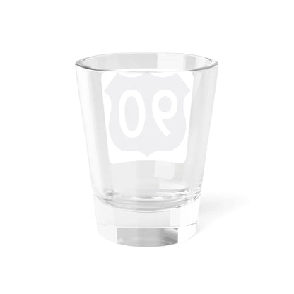 US 90 FL (Florida) (Road Sign) Shot Glass 1.5oz - Go Mug Yourself
