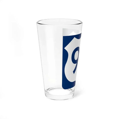 US 90 FL reversed (Florida) (Road Sign) Pint Glass 16oz - Go Mug Yourself