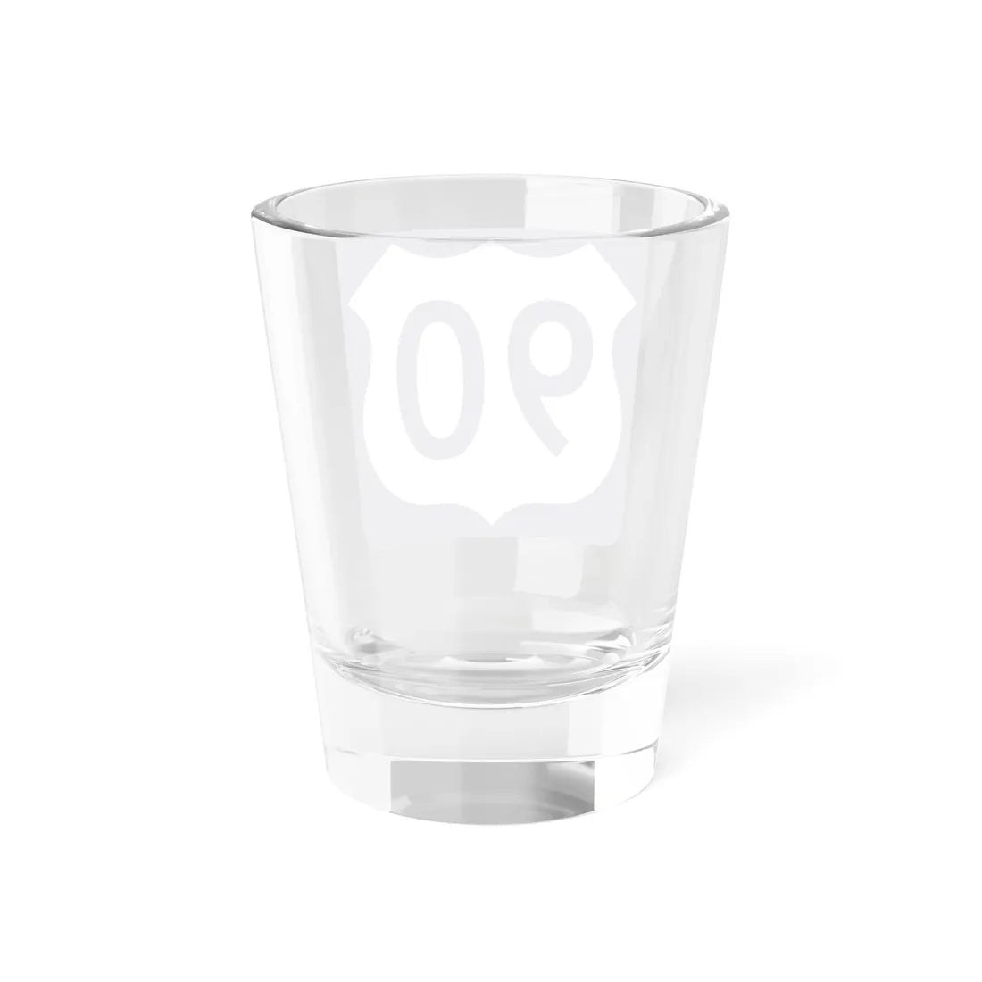US 90 FL reversed (Florida) (Road Sign) Shot Glass 1.5oz - Go Mug Yourself