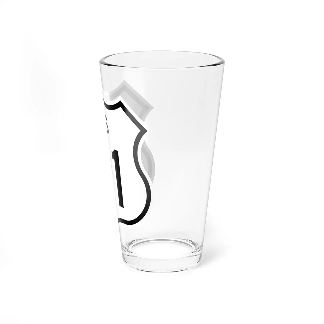 US 91 1961 cutout (California) (Road Sign) Pint Glass 16oz - Go Mug Yourself