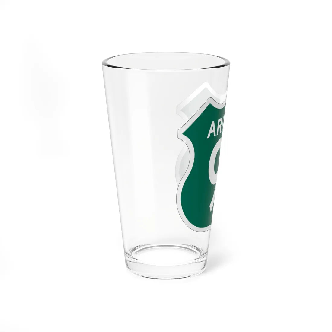 US 91 Arizona 1956 South (Arizona) (Road Sign) Pint Glass 16oz - Go Mug Yourself