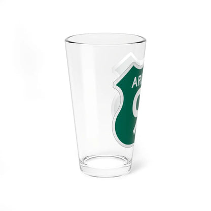 US 91 Arizona 1956 South (Arizona) (Road Sign) Pint Glass 16oz - Go Mug Yourself