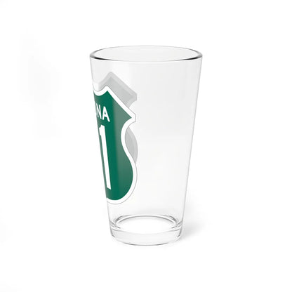 US 91 Arizona 1956 South (Arizona) (Road Sign) Pint Glass 16oz - Go Mug Yourself