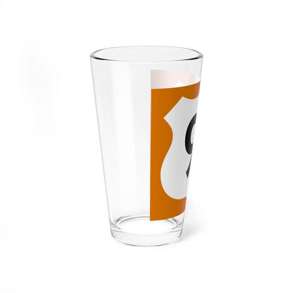 US 91 AZ 1960 north (Arizona) (Road Sign) Pint Glass 16oz - Go Mug Yourself