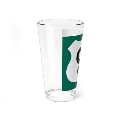 US 91 AZ 1960 south (Arizona) (Road Sign) Pint Glass 16oz - Go Mug Yourself