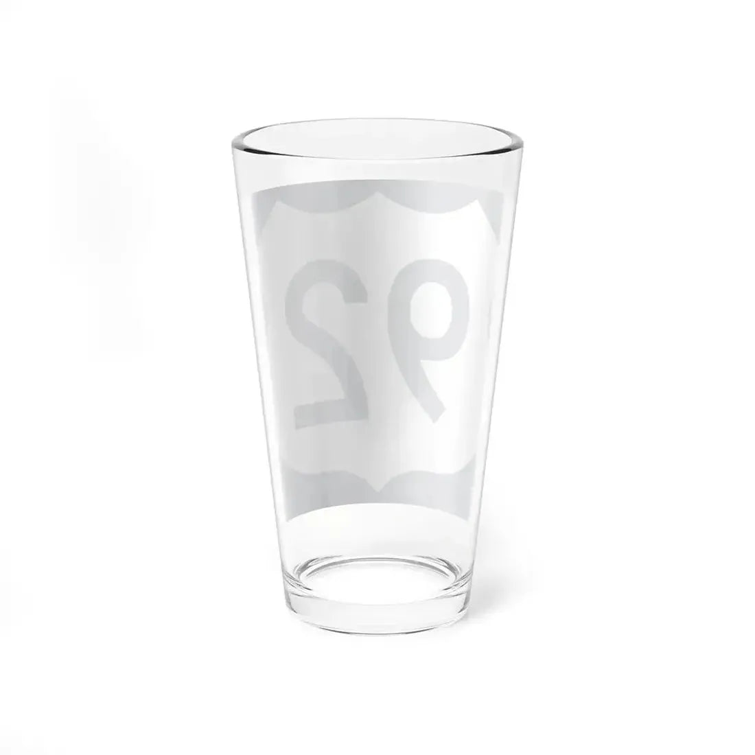 US 92 FL reversed (Florida) (Road Sign) Pint Glass 16oz - Go Mug Yourself