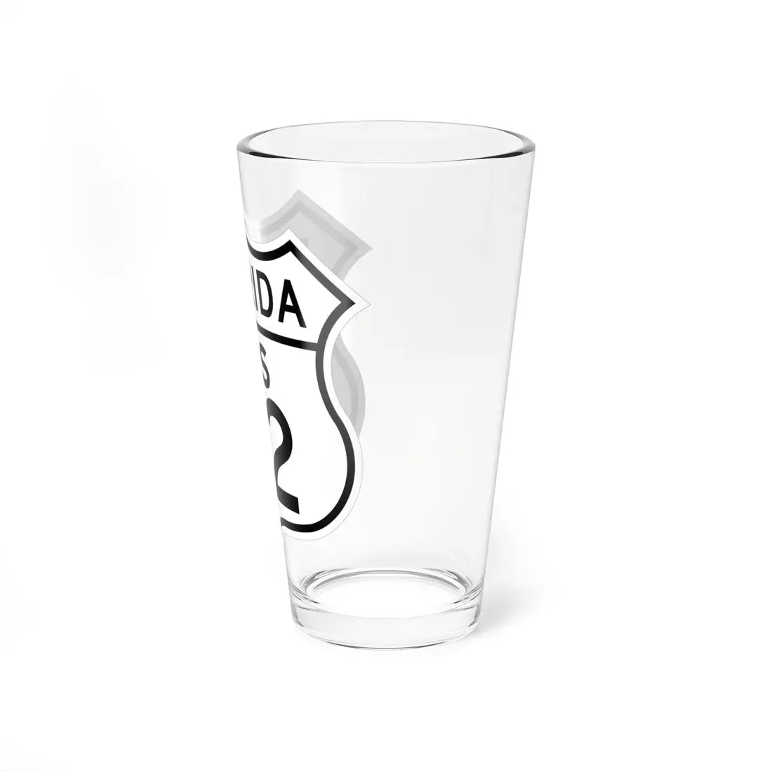 US 92 Florida 1948 (Florida) (Road Sign) Pint Glass 16oz - Go Mug Yourself