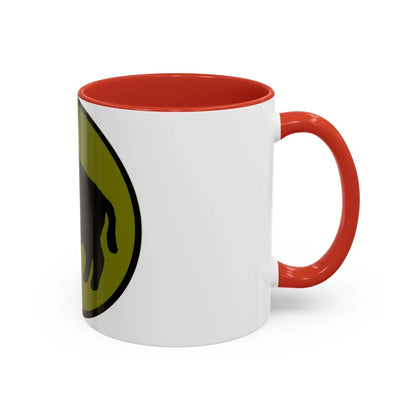 US 92nd Infantry Division (U.S. Army) Accent Coffee Mug - Go Mug Yourself