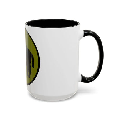 US 92nd Infantry Division (U.S. Army) Accent Coffee Mug - Go Mug Yourself