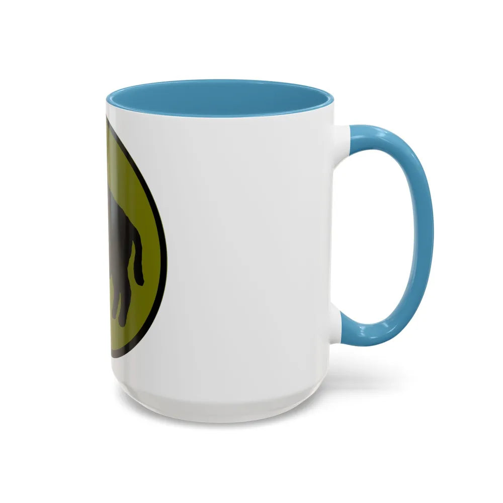 US 92nd Infantry Division (U.S. Army) Accent Coffee Mug - Go Mug Yourself