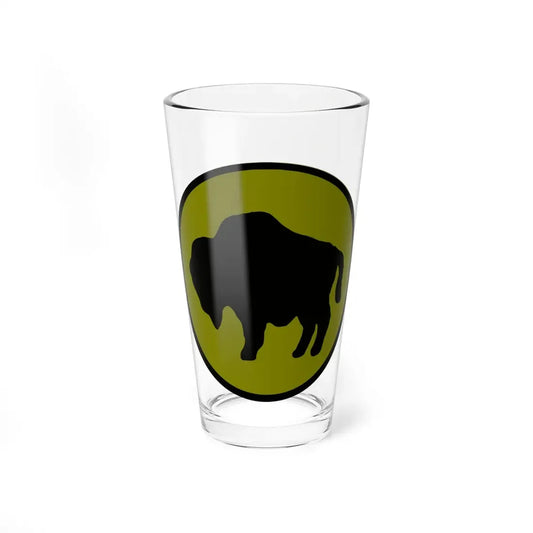 US 92nd Infantry Division (U.S. Army) Pint Glass 16oz 16oz - Go Mug Yourself