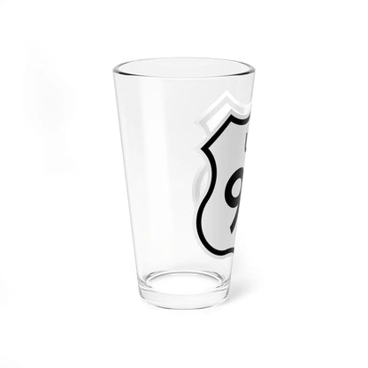US 93 1961 cutout (California) (Road Sign) Pint Glass 16oz - Go Mug Yourself