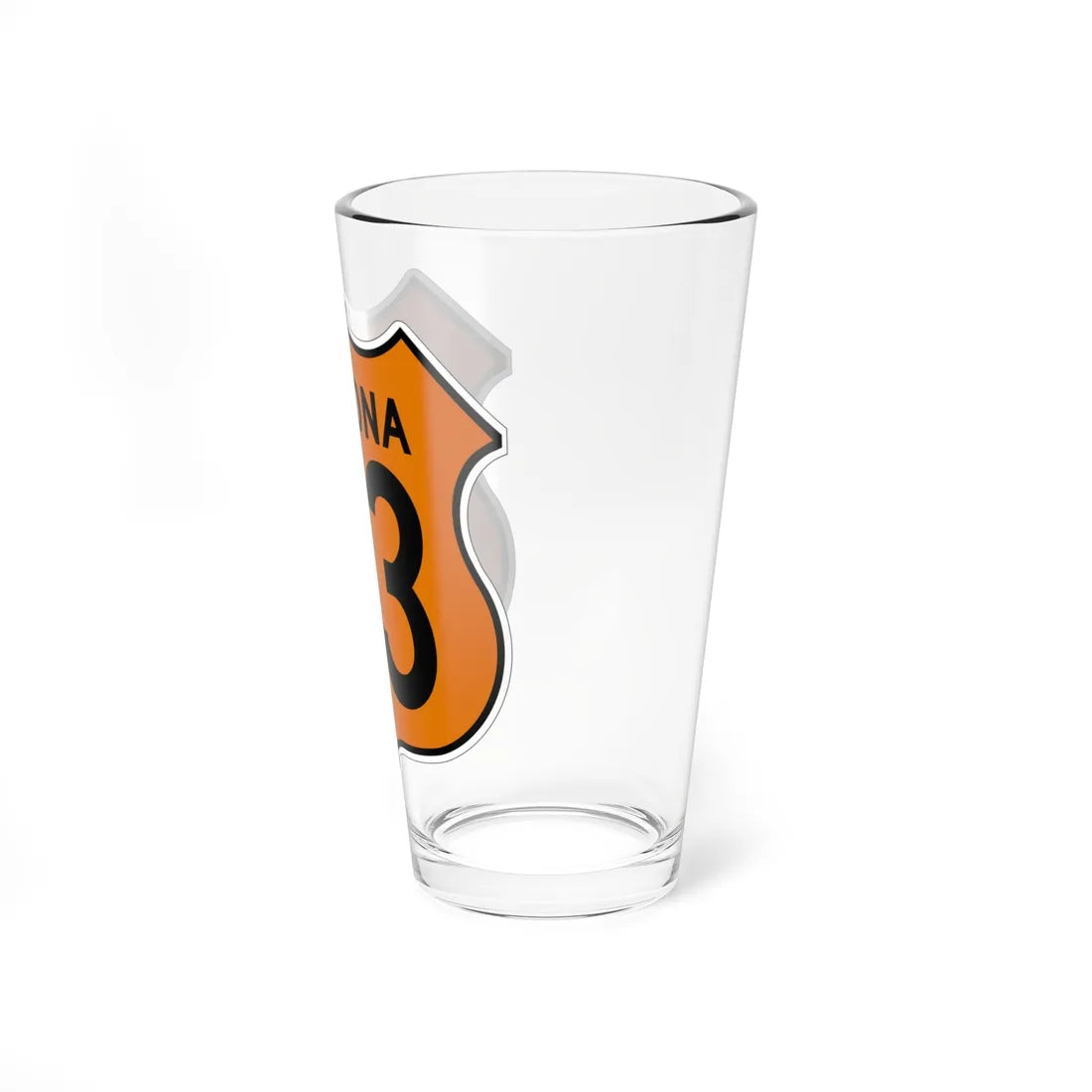 US 93 Arizona 1956 North (Arizona) (Road Sign) Pint Glass 16oz - Go Mug Yourself