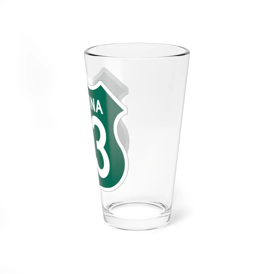 US 93 Arizona 1956 South (Arizona) (Road Sign) Pint Glass 16oz - Go Mug Yourself