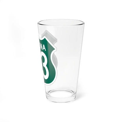 US 93 Arizona 1956 South (Arizona) (Road Sign) Pint Glass 16oz - Go Mug Yourself