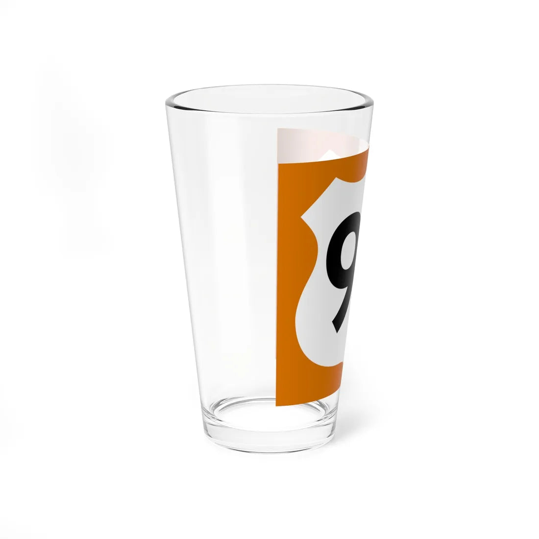 US 93 AZ 1960 north (Arizona) (Road Sign) Pint Glass 16oz - Go Mug Yourself
