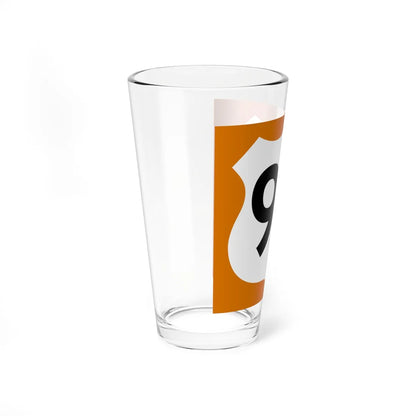 US 93 AZ 1960 north (Arizona) (Road Sign) Pint Glass 16oz - Go Mug Yourself