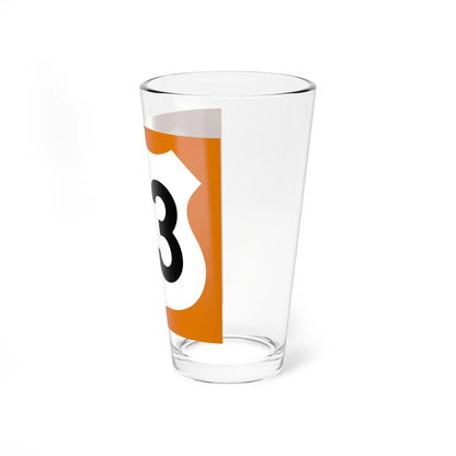 US 93 AZ 1960 north (Arizona) (Road Sign) Pint Glass 16oz - Go Mug Yourself