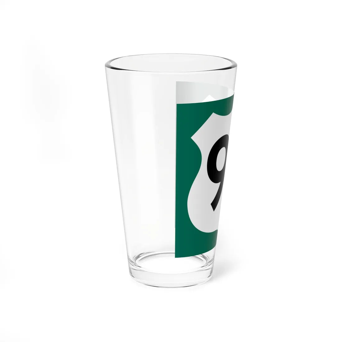 US 93 AZ 1960 south (Arizona) (Road Sign) Pint Glass 16oz - Go Mug Yourself