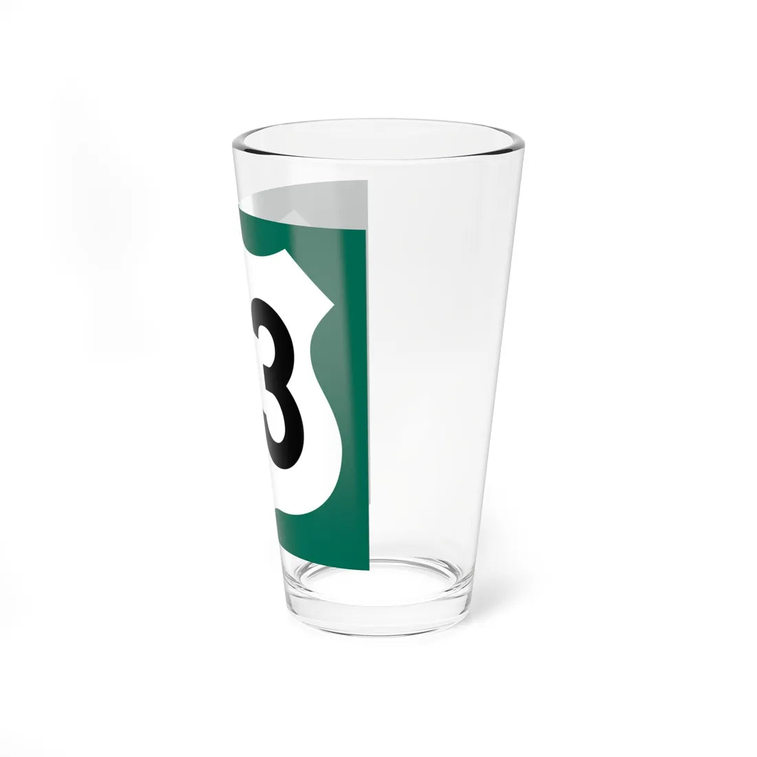 US 93 AZ 1960 south (Arizona) (Road Sign) Pint Glass 16oz - Go Mug Yourself