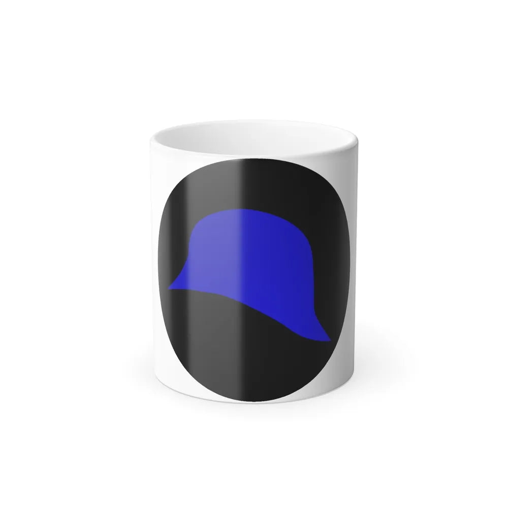 US 93rd Infantry Division (U.S. Army) Color Changing Coffee Mug-11oz-Go Mug Yourself