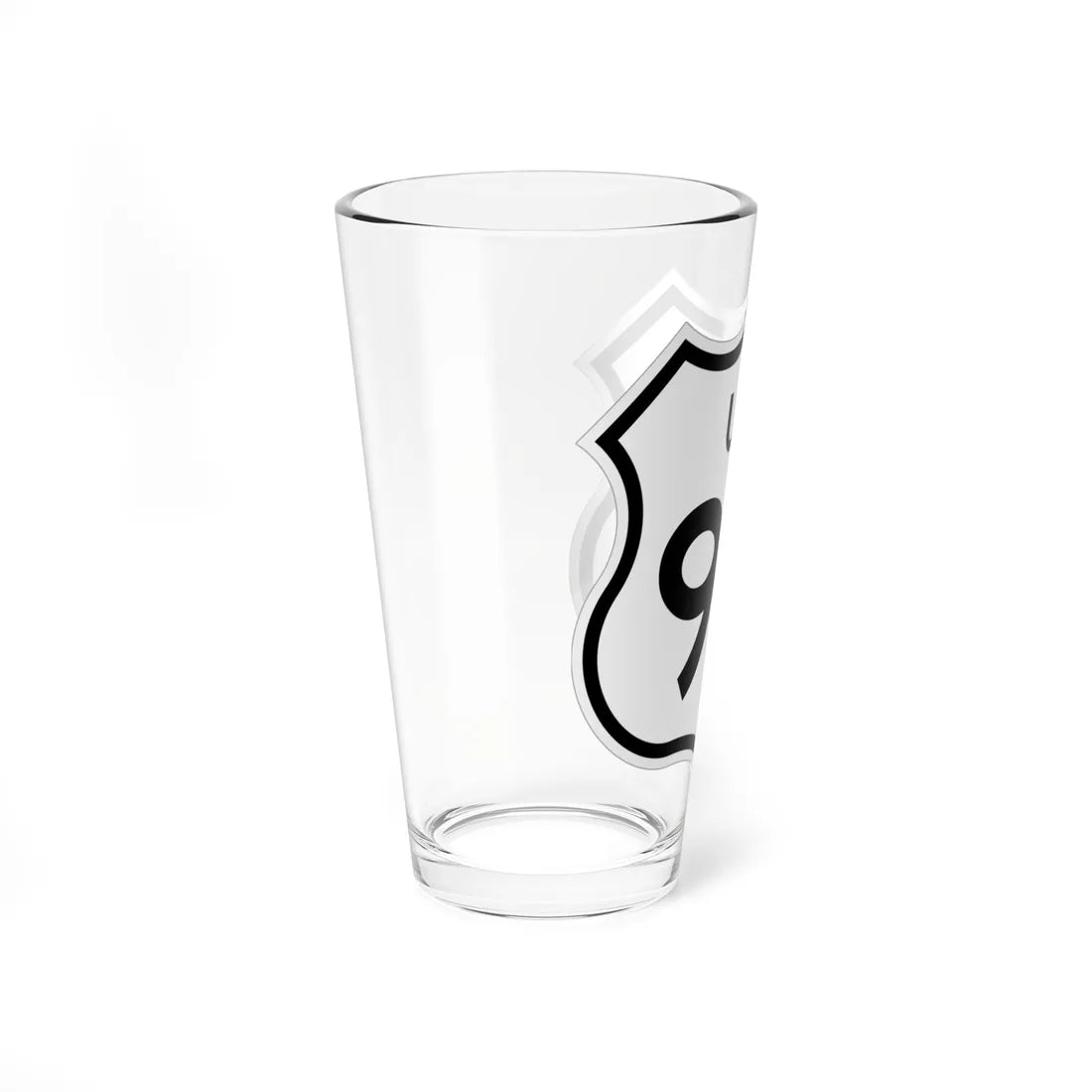 US 95 1961 cutout (California) (Road Sign) Pint Glass 16oz - Go Mug Yourself