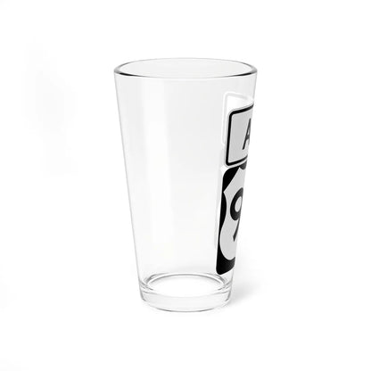 US 95 Alt (Nevada) (Road Sign) Pint Glss 16oz - Go Mug Yourself