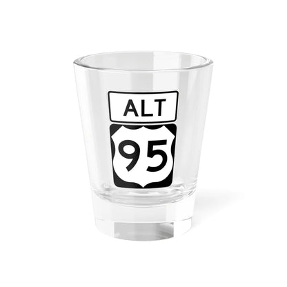 US 95 Alt (Nevada) (Road Sign) Shot Glass 1.5oz 1.5oz - Go Mug Yourself