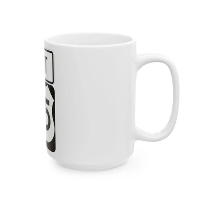 US 95 Alt (Nevada) (Road Sign) White Coffee Mug - Go Mug Yourself