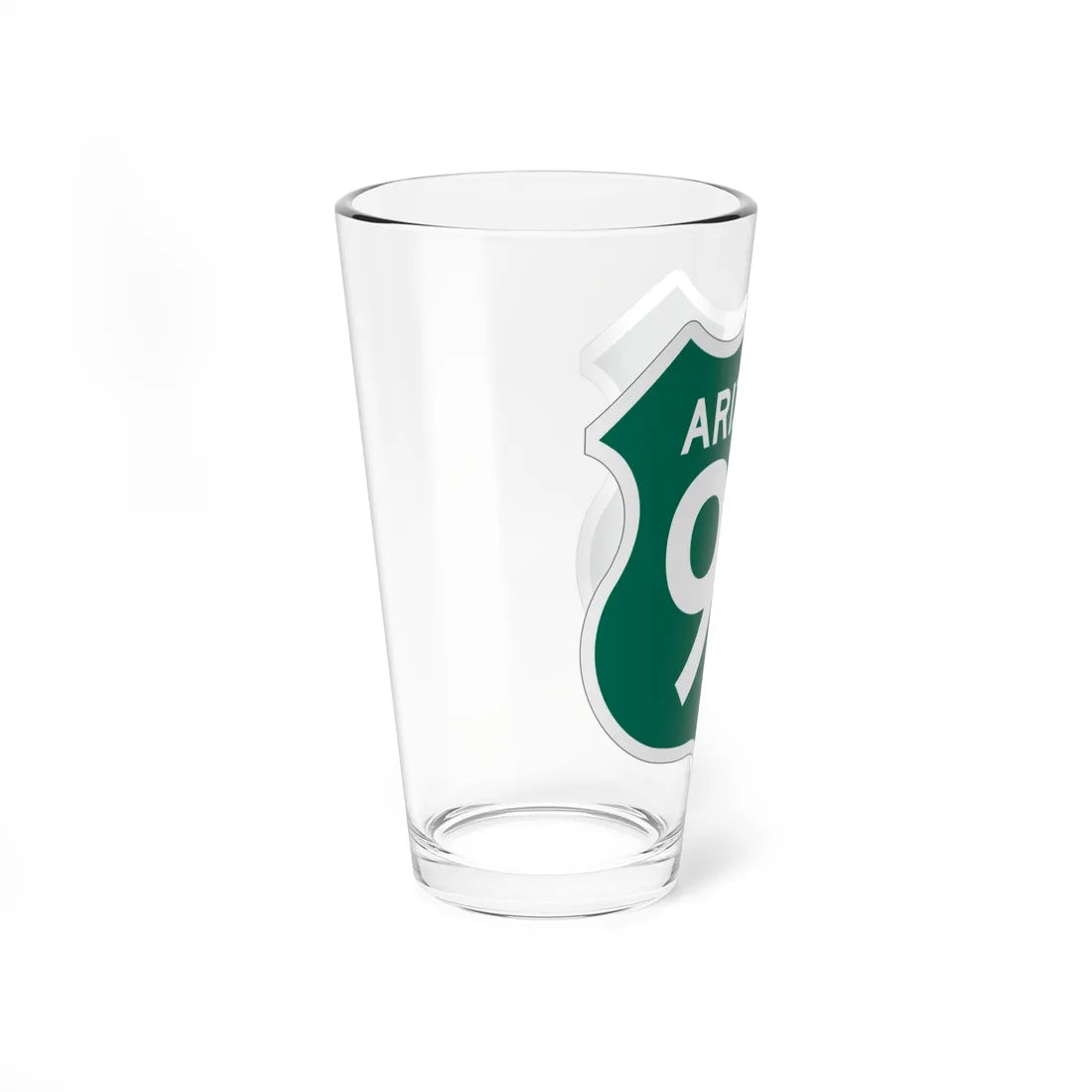 US 95 Arizona 1956 South (Arizona) (Road Sign) Pint Glass 16oz - Go Mug Yourself