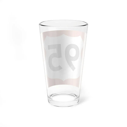 US 95 AZ 1960 north (Arizona) (Road Sign) Pint Glass 16oz - Go Mug Yourself