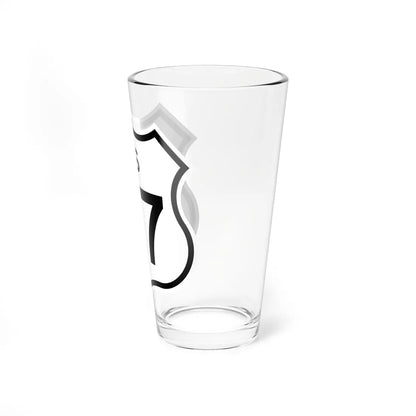 US 97 1961 cutout (California) (Road Sign) Pint Glass 16oz - Go Mug Yourself