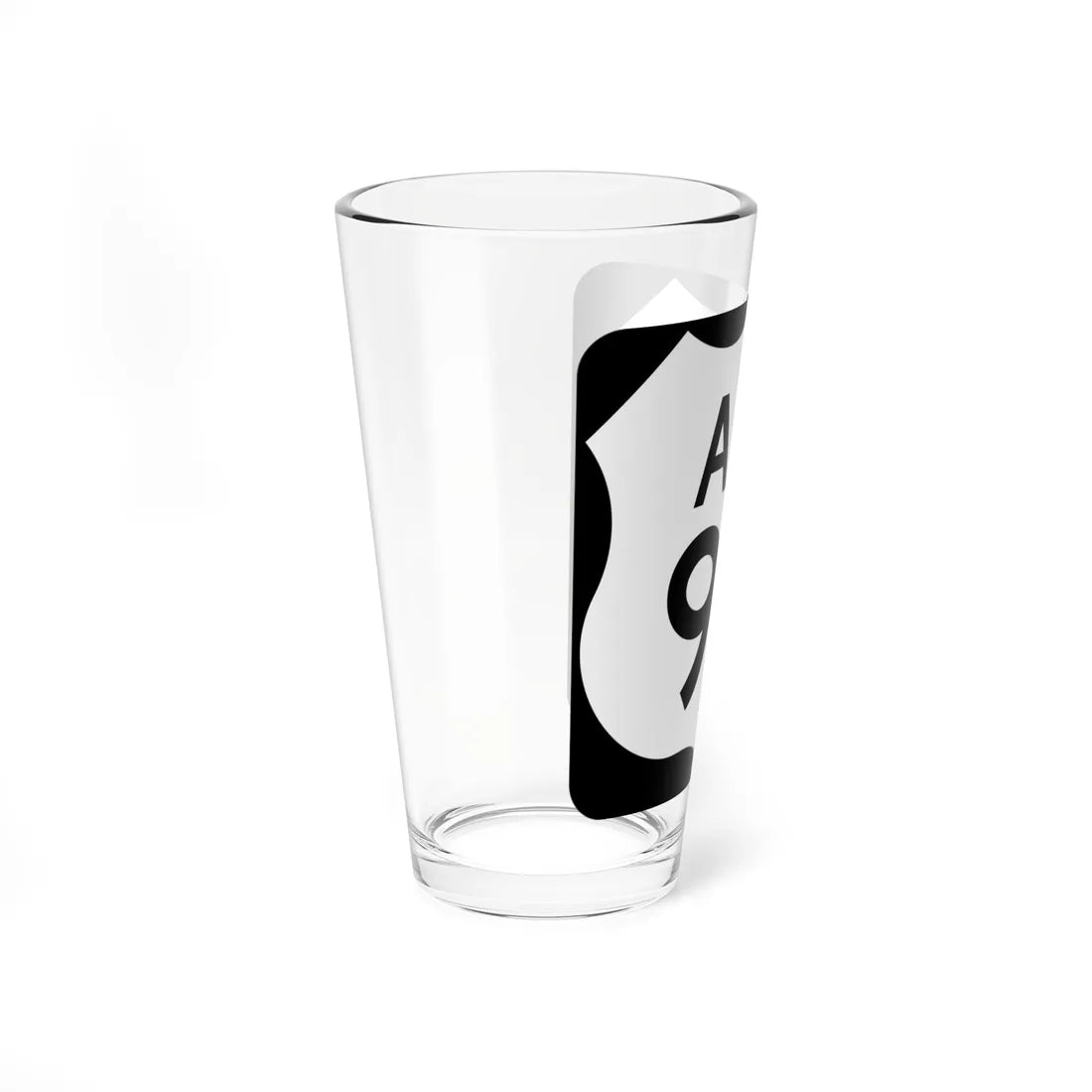 US 97 Alternate Washington (Washington) (Road Sign) Pint Glass 16oz - Go Mug Yourself